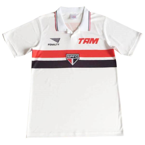 Camiseta São Paulo PENALTY Primera equipo Retro 1994 Blanco